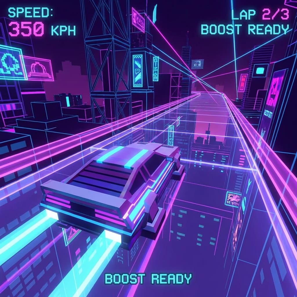 Play HexGL online for free on PlayDash - Racing Game