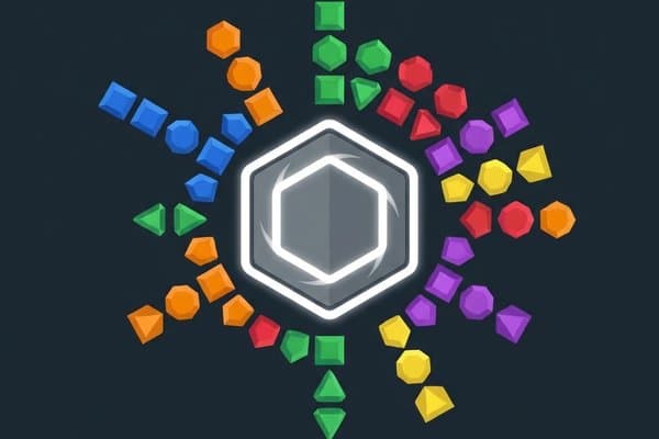 Play Hextris online for free on PlayDash - Puzzle Game